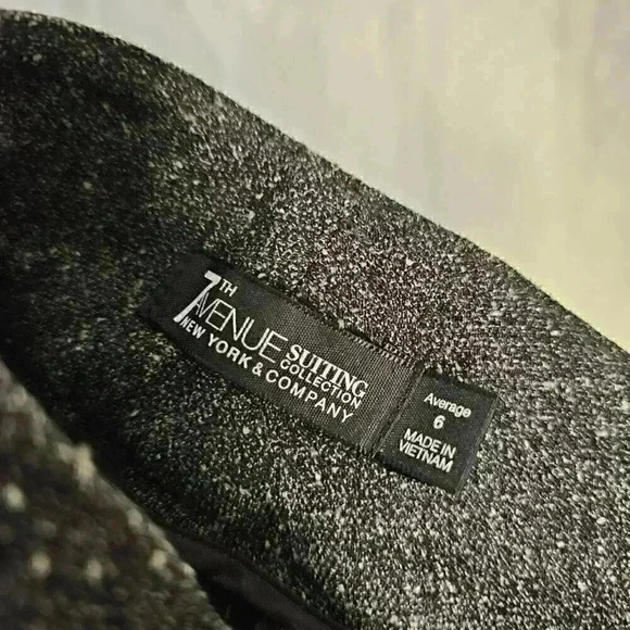 7th Avenue Suiting Collection Brown Trouser - Size 6, Ankle - Picture 3 of 6